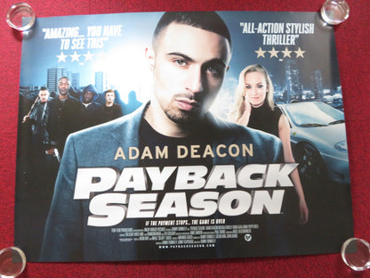 PAYBACK SEASON UK QUAD ROLLED POSTER ADAM DEACON DAVID AJALA 2012 Rendezvous Cinema Movie posters