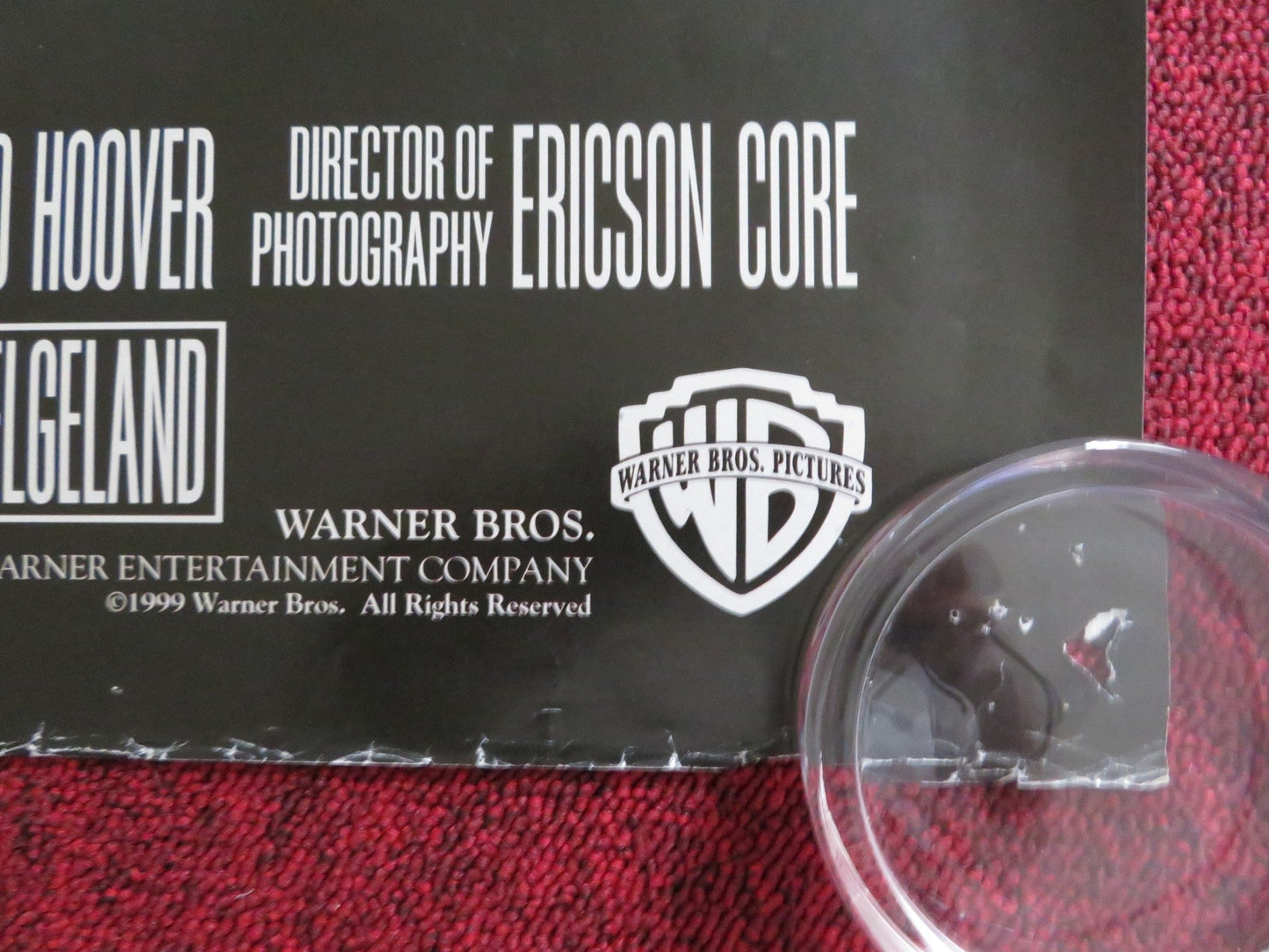 PAYBACK UK QUAD ROLLED POSTER MEL GIBSON GREGG HENRY 1999 Rendezvous Cinema Movie posters