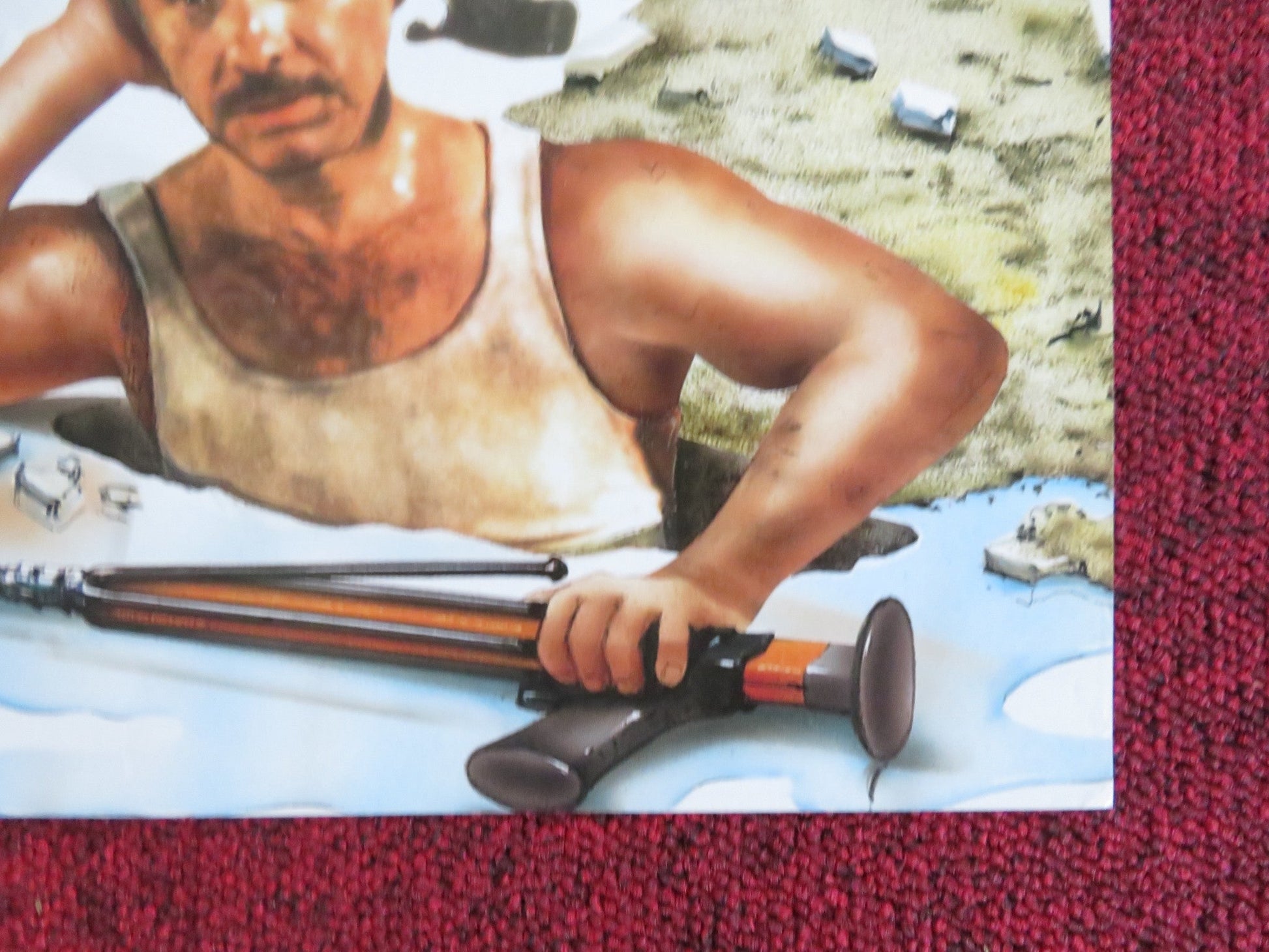 PAYDIRT VHS VIDEO POSTER JEFF DANIELS CATHERINE O'HARA 1992 Rendezvous Cinema Movie posters