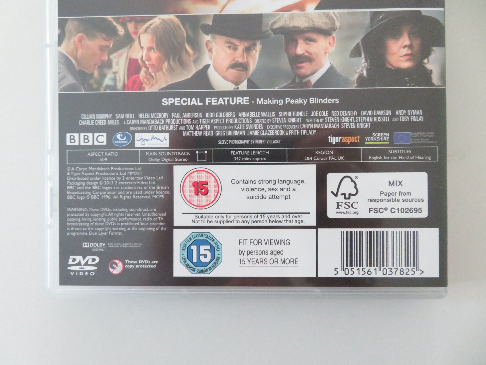 Peaky Blinders (DVD) Cillian Murphy Sam Neill Helen McCrory 2013 Region 2 + 4 Movie posters