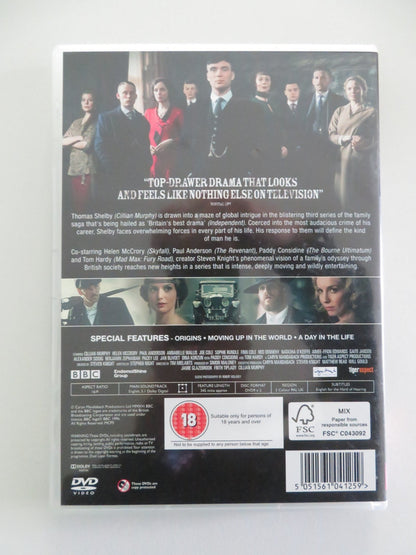 PEAKY BLINDERS - SERIES 3 (DVD) CILLIAN MURPHY HELEN MCCRORY 2016 REGION 2 - Rendezvous Cinema