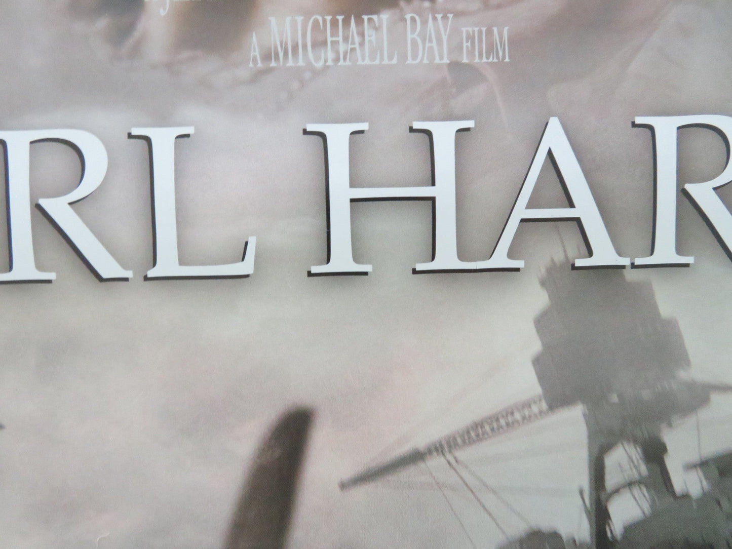 PEARL HARBOR VHS VIDEO POSTER BEN AFFLECK JOSH HARTNETT 2001 Movie posters