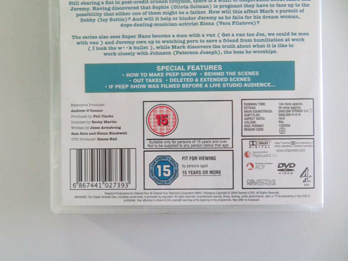 Peep Show - Series Six (DVD) David Mitchell Robert Webb 2009 Region 2 Movie posters