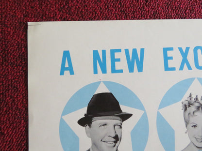 PEPE FOLDED US ONE SHEET POSTER CANTINFLAS BING CROSBY BOBBY DARIN 1960 Rendezvous Cinema Movie posters