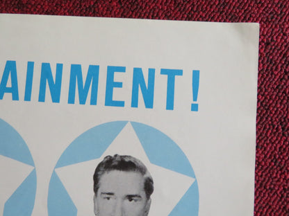 PEPE FOLDED US ONE SHEET POSTER CANTINFLAS BING CROSBY BOBBY DARIN 1960 Rendezvous Cinema Movie posters