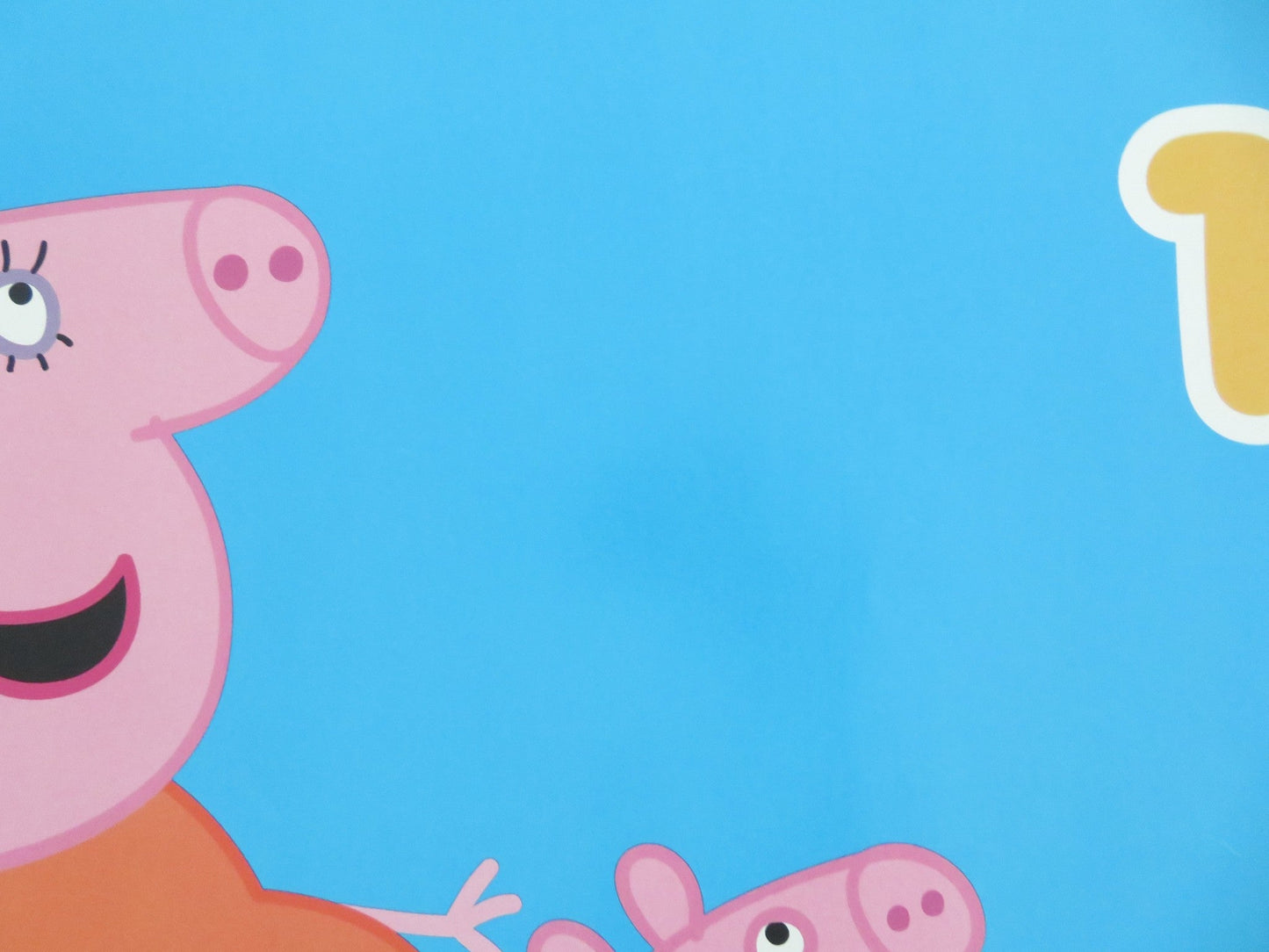 PEPPA MEETS THE BABY UK QUAD ROLLED POSTER MORWENNA BANKS HARRIETTE COX 2025 Movie posters