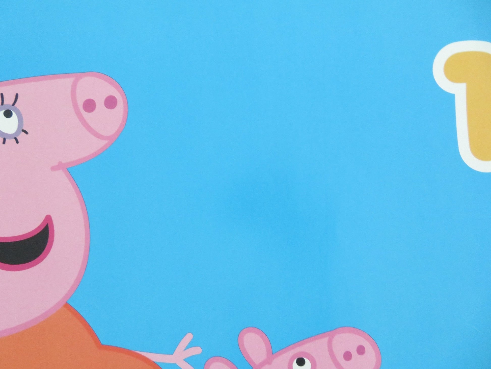 PEPPA MEETS THE BABY UK QUAD ROLLED POSTER MORWENNA BANKS HARRIETTE COX 2025 Movie posters