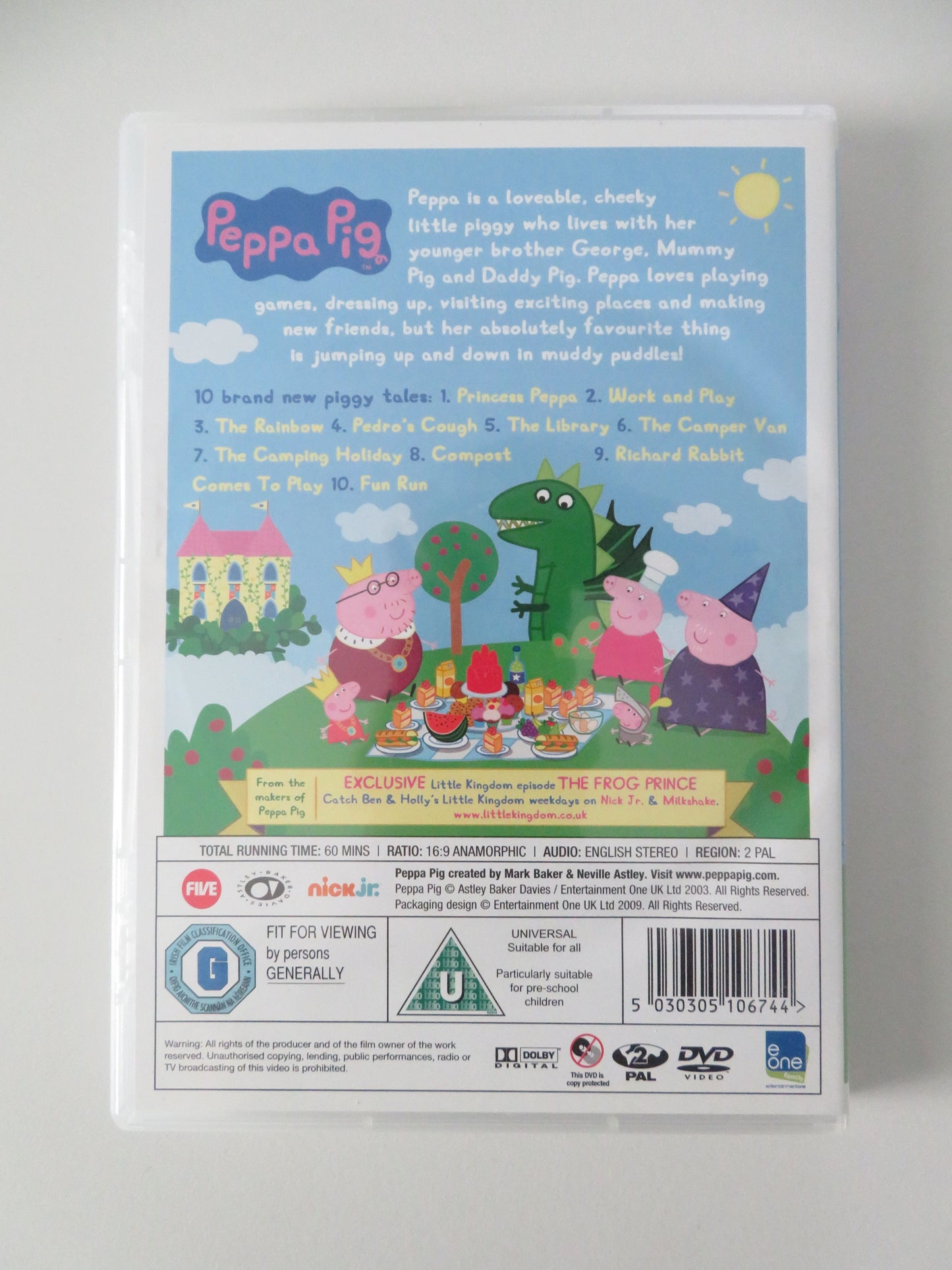 Peppa Pig: Princess Peppa and Sir George the Brave (DVD) 2004 Region 2 Movie posters
