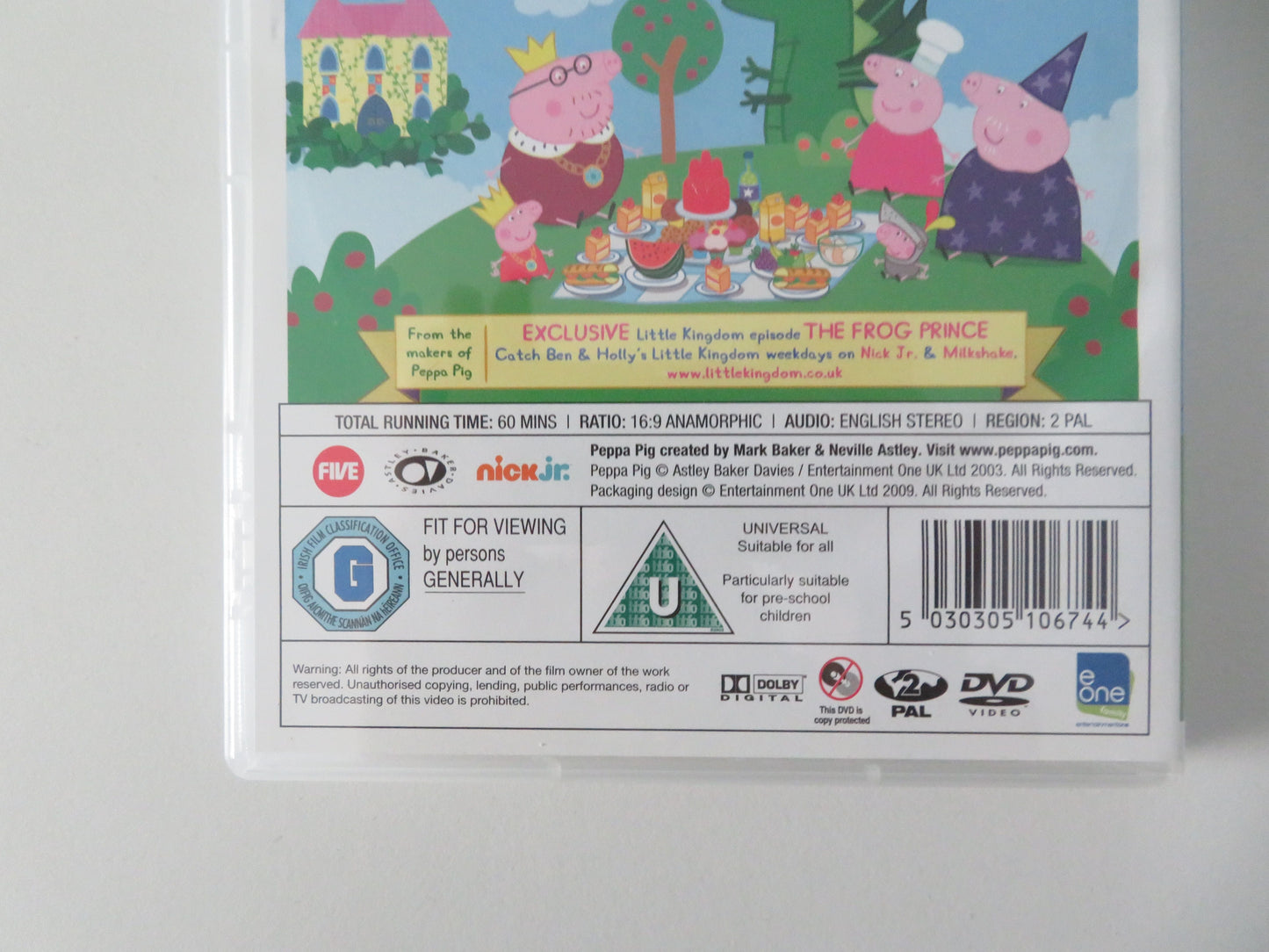 Peppa Pig: Princess Peppa and Sir George the Brave (DVD) 2004 Region 2 Movie posters