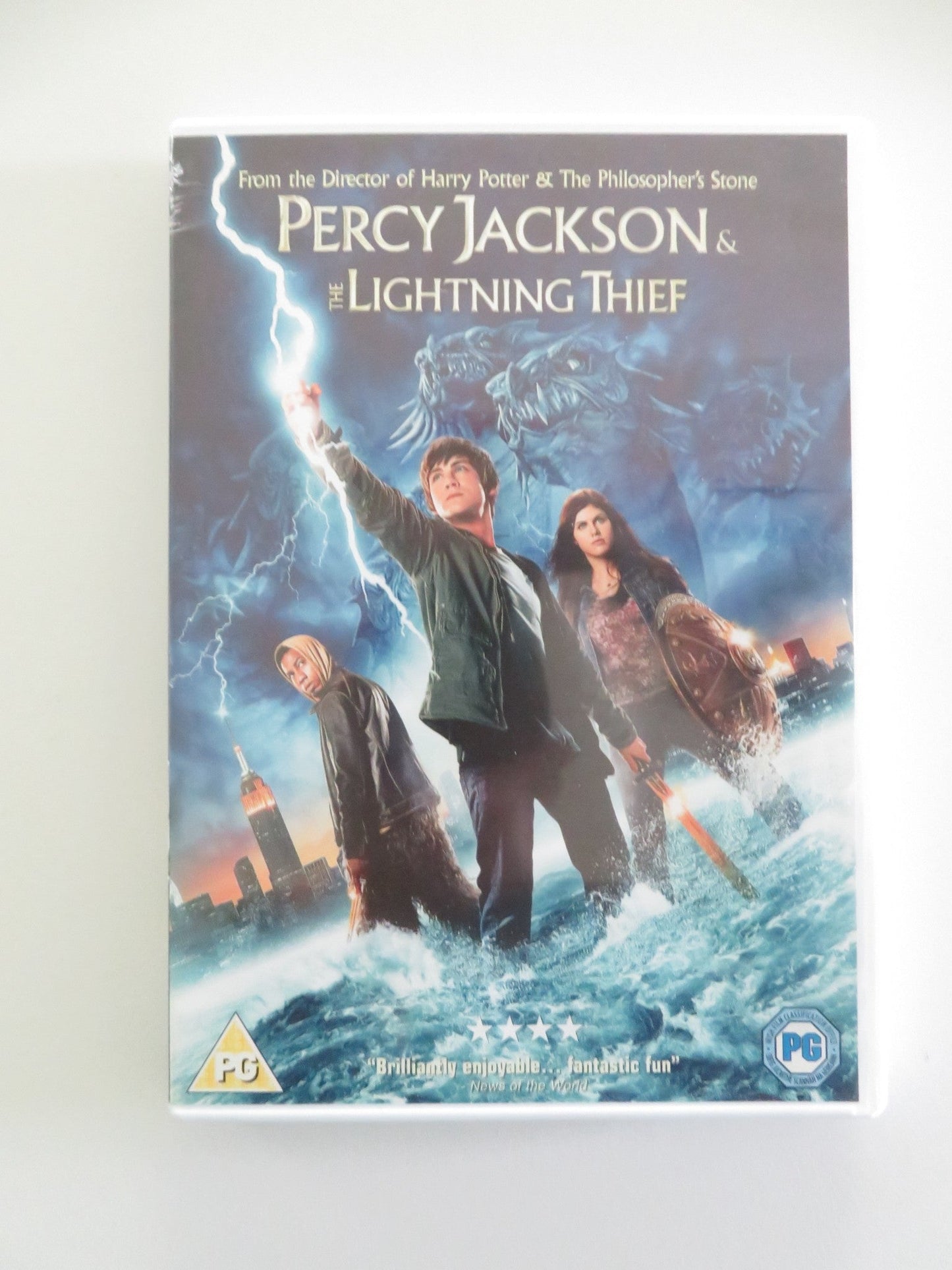 Percy Jackson and the Lightning Thief (DVD) Logan Lerman Sean Bean 2010 Region 2 Movie posters