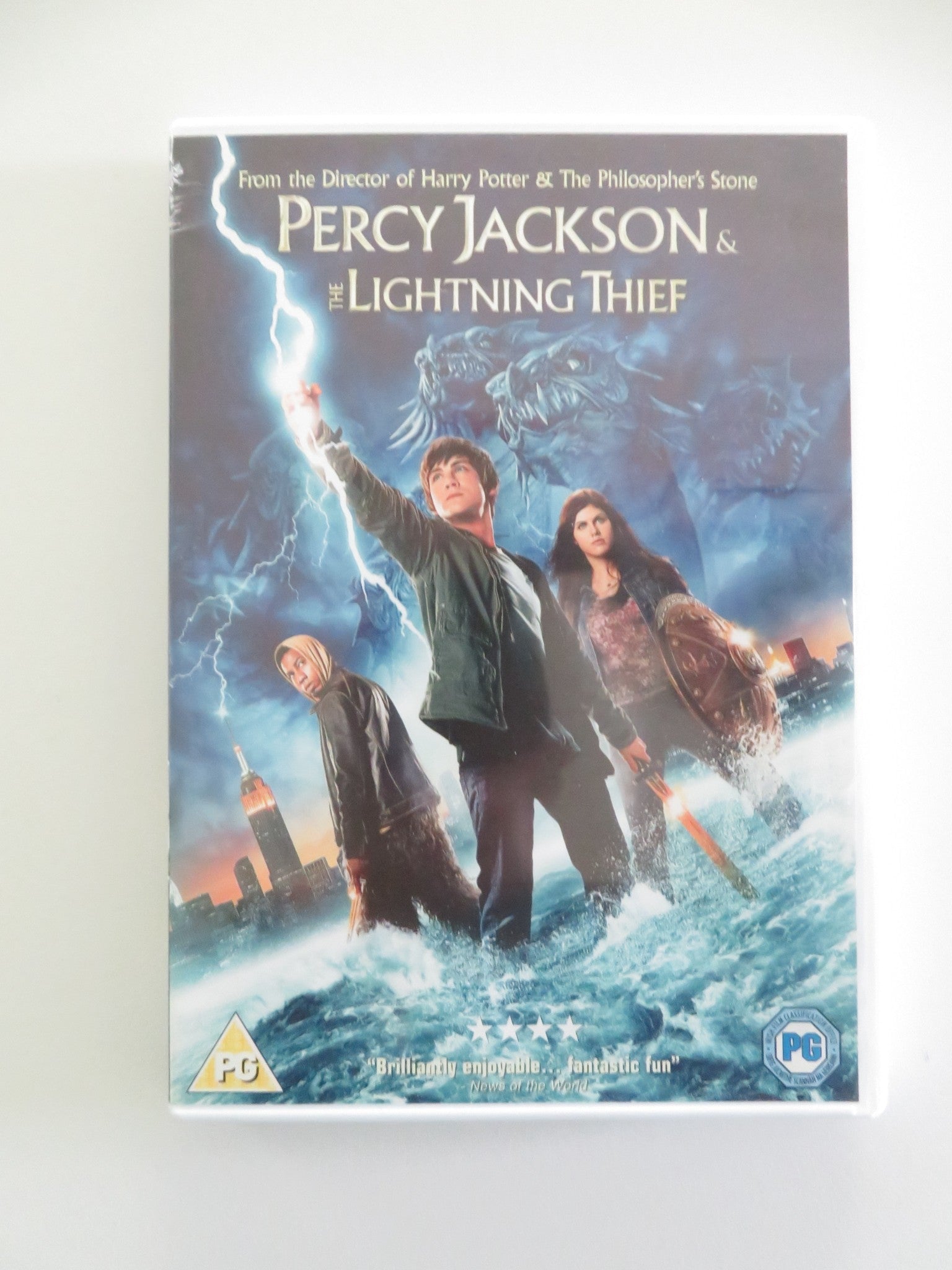 Percy Jackson and the Lightning Thief (DVD) Logan Lerman Sean Bean 2010 Region 2 Movie posters