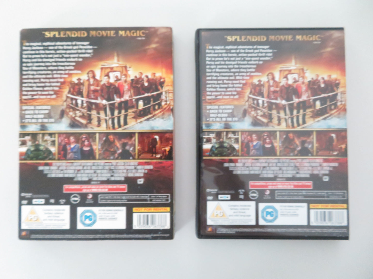 Percy Jackson: Sea of Monsters - B (DVD) Logan Lerman 2013 Region 2 Movie posters