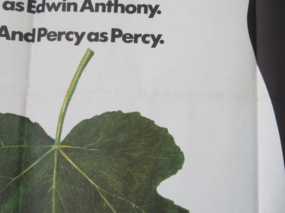 Percy UK Quad Rolled Poster Hywel Bennett Denholm Elliott 1971 Movie posters