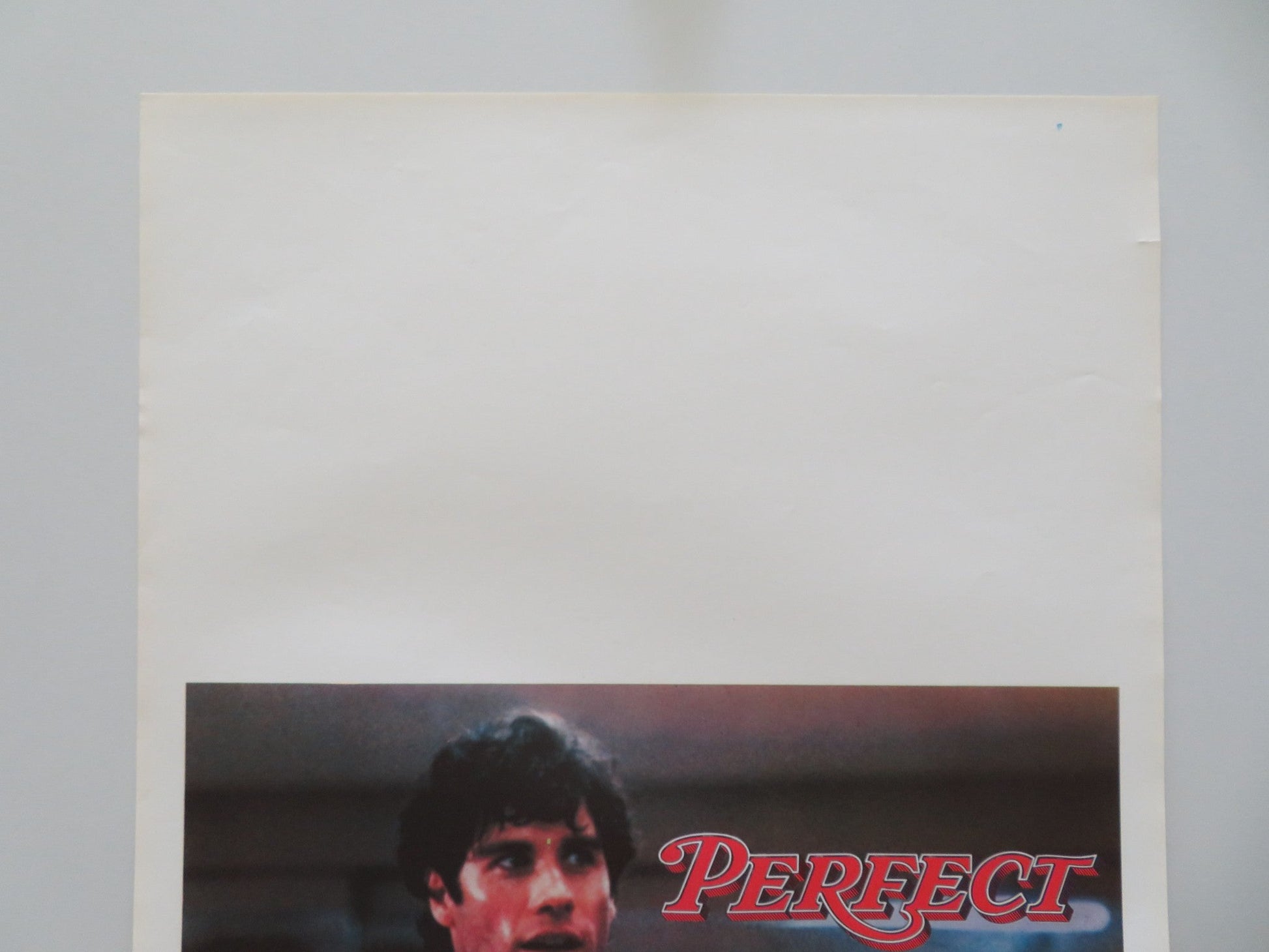 PERFECT ITALIAN LOCANDINA POSTER JOHN TRAVOLTA JAMIE LEE CURTIS 1985 Movie posters