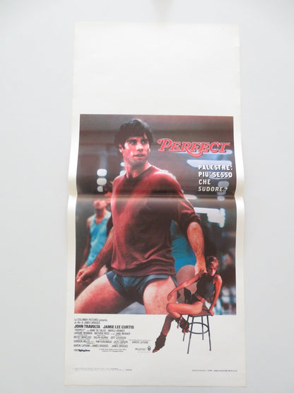 PERFECT ITALIAN LOCANDINA POSTER JOHN TRAVOLTA JAMIE LEE CURTIS 1985 Movie posters