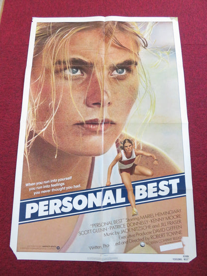 PERSONAL BEST FOLDED US ONE SHEET POSTER MARIEL HEMINGWAY SCOTT GLENN 1982 Rendezvous Cinema Movie posters