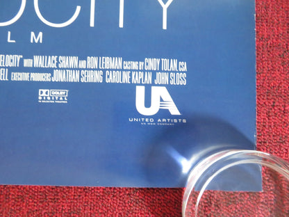 PERSONAL VELOCITY US ONE SHEET ROLLED POSTER KYRA SEDGWICK FAIRUZA BALK 2002 Rendezvous Cinema Movie posters