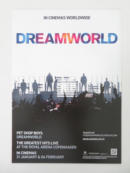 PET SHOP BOYS DREAMWORLD: THE GREATEST HITS.. JAPANESE CHIRASHI (B5) POSTER 2024 Movie posters