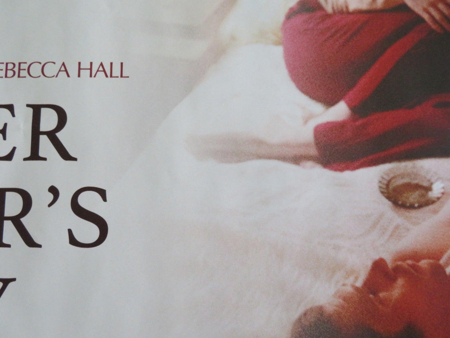 PETER HUJAR'S DAY UK QUAD ROLLED POSTER REBECCA HALL BEN WHISHAW 2025 Movie posters