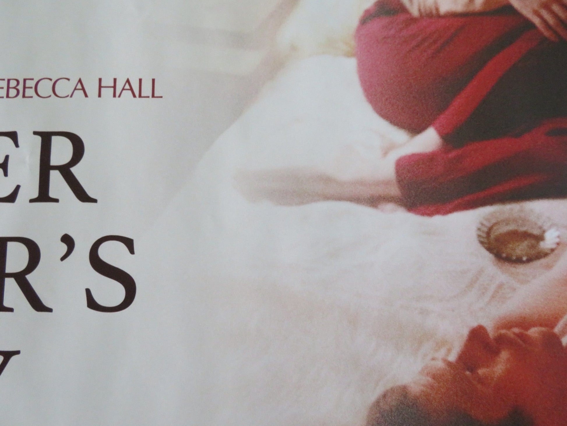 PETER HUJAR'S DAY UK QUAD ROLLED POSTER REBECCA HALL BEN WHISHAW 2025 Movie posters