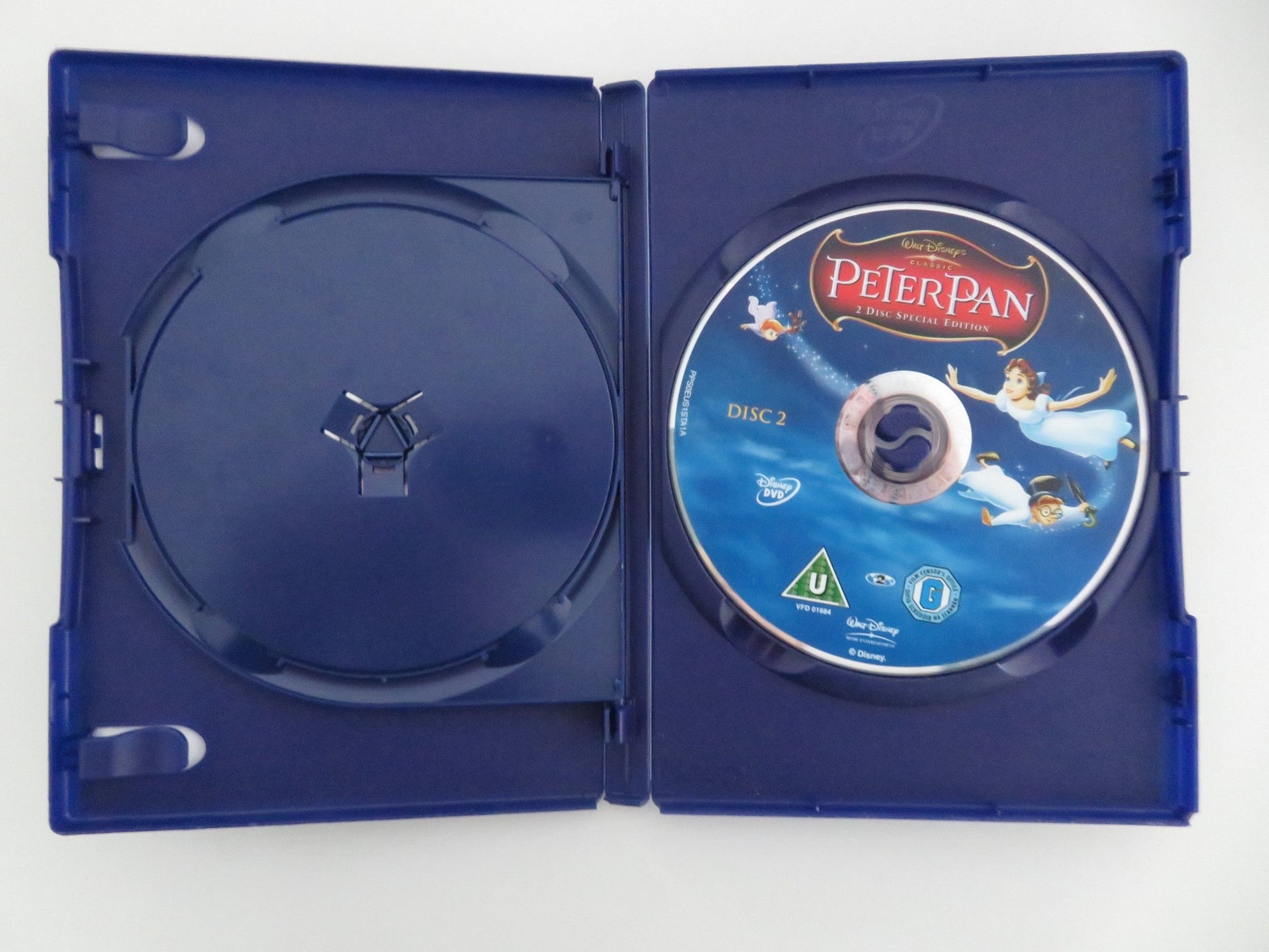 PETER PAN - 2 DISC SPECIAL EDITION (DVD) DISNEY BOBBY DRISCOLL 1953 REGION 2 Movie posters