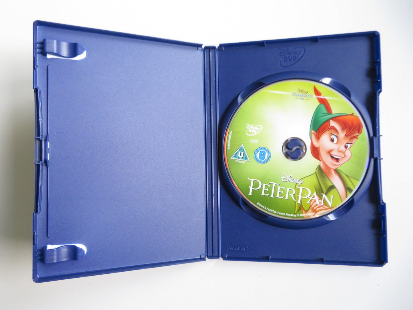 PETER PAN - B (DVD) DISNEY BOBBY DRISCOLL KATHRYN BEAUMONT 1953 REGION 2 - Rendezvous Cinema
