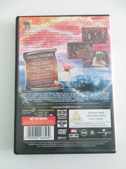 Peter Pan (DVD) Jason Isaacs Jeremy Sumpter 2003 Region 2, 4 Movie posters