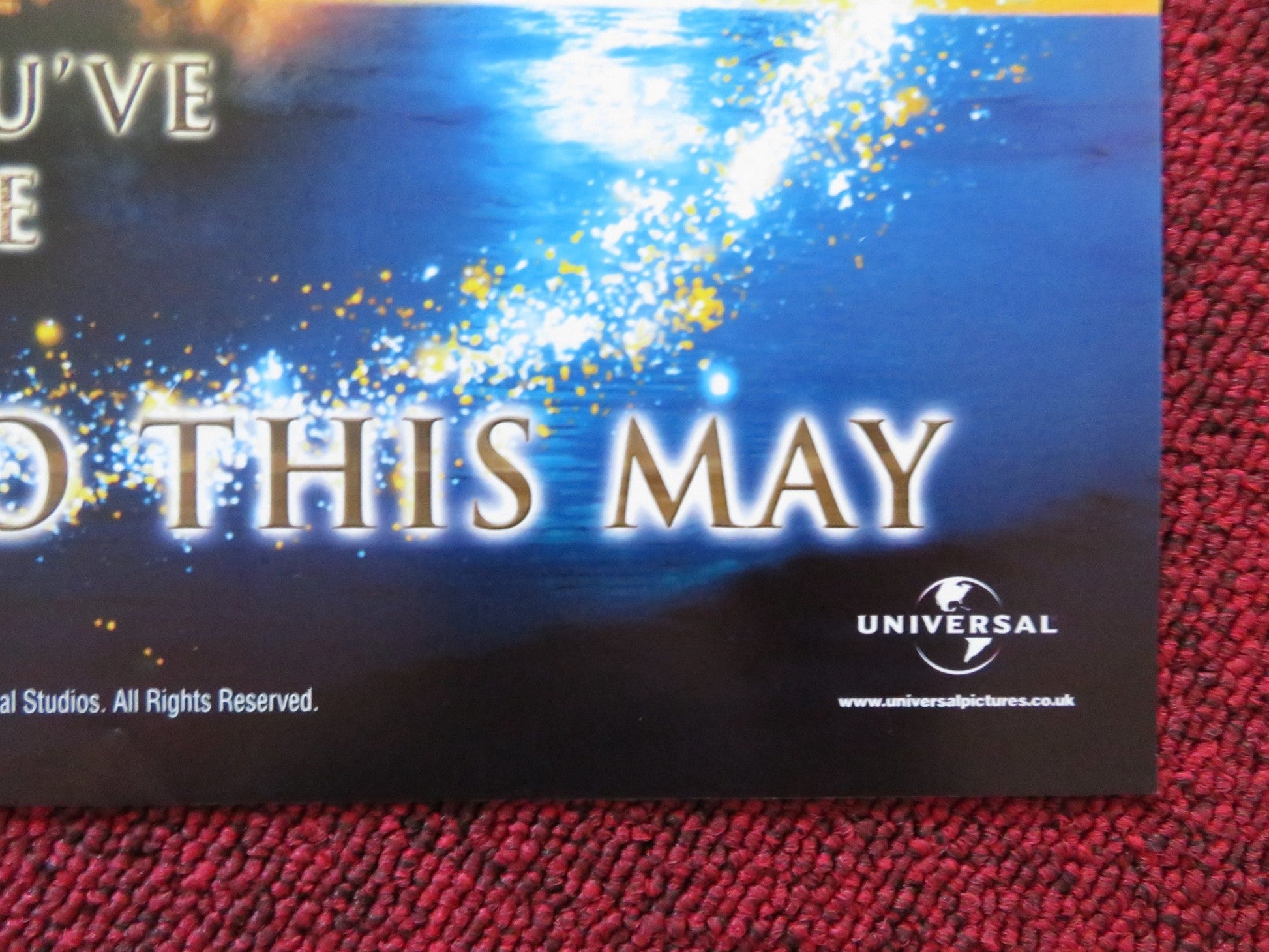 PETER PAN DVD & VHS VIDEO POSTER JASON ISAACS JEREMY SUMPTER 2004 Rendezvous Cinema Movie posters