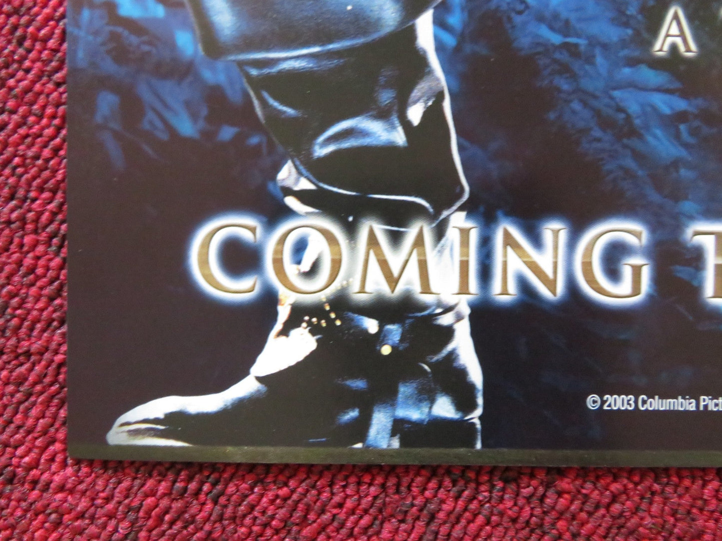 PETER PAN DVD & VHS VIDEO POSTER JASON ISAACS JEREMY SUMPTER 2004 Rendezvous Cinema Movie posters