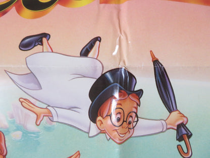 PETER PAN FOLDED US ONE SHEET POSTER BOBBY DRISCOLL KATHRYN BEAUMONT 1989 Rendezvous Cinema Movie posters