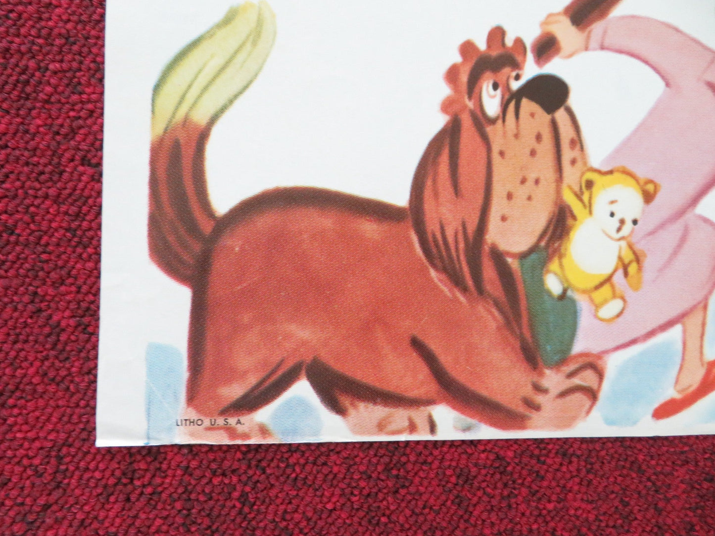 PETER PAN FOLDED US ONE SHEET POSTER DISNEY BOBBY DRISCOLL K. BEAUMONT R1969 Movie posters