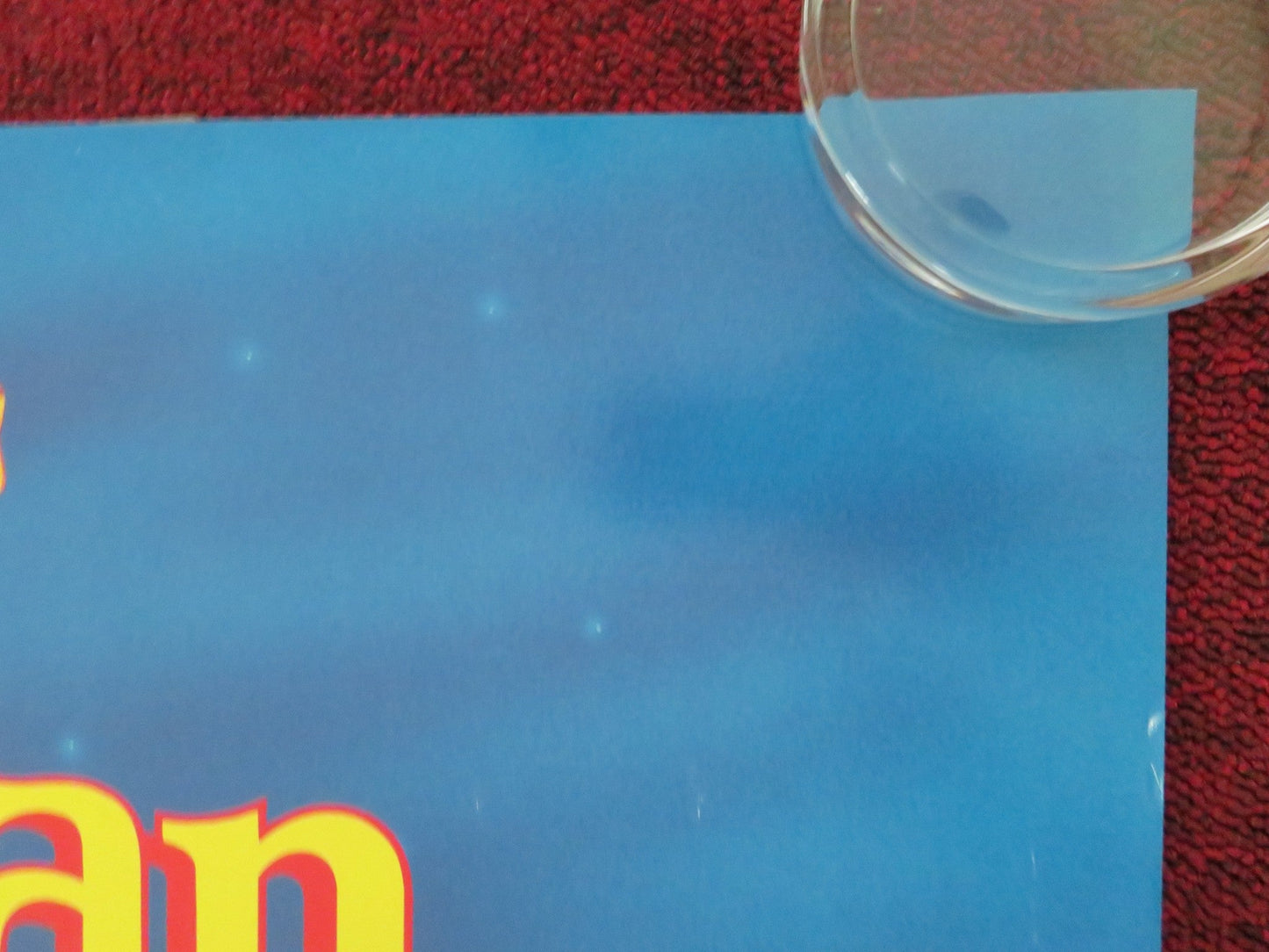 PETER PAN VHS VIDEO POSTER ROLLED DISNEY BOBBY DRISCOLL KATHRYN BEAUMONT 1993 Movie posters