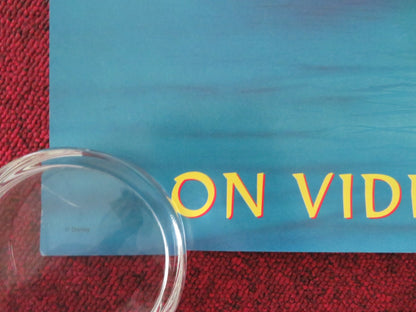 PETER PAN VHS VIDEO POSTER ROLLED DISNEY BOBBY DRISCOLL KATHRYN BEAUMONT 1993 Movie posters