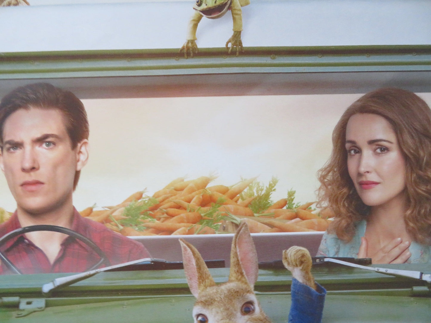 PETER RABBIT 2: THE RUNAWAY UK QUAD ROLLED POSTER ROSE BYRNE GLEESON 2021 Rendezvous Cinema Movie posters