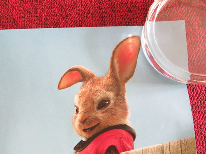 PETER RABBIT - B UK QUAD ROLLED POSTER ROSE BYRNE DOMHNALL GLEESON 2018 Rendezvous Cinema Movie posters