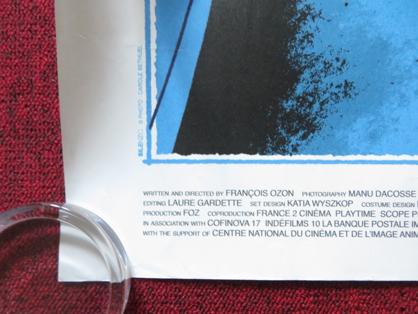 PETER VON KANT UK QUAD ROLLED POSTER DENIS MENOCHET ISABELLE ADJANI 2022 Rendezvous Cinema Movie posters