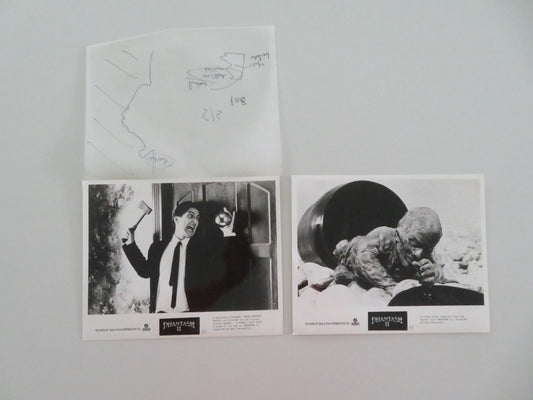 PHANTASM II MOVIE STILL PHOTO LOT OF 2 MARK MAJOR JAMES LE GROS 1988 Movie posters