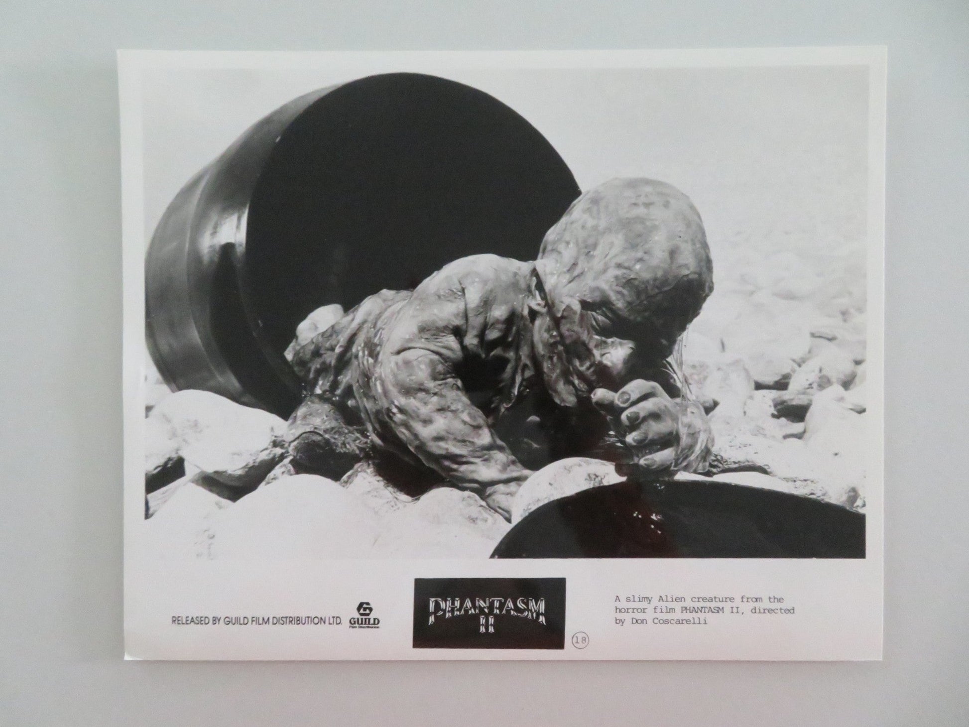 PHANTASM II MOVIE STILL PHOTO LOT OF 2 MARK MAJOR JAMES LE GROS 1988 Movie posters