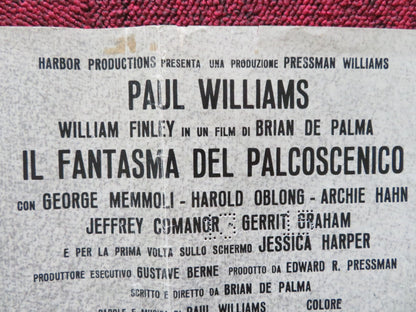 PHANTOM OF THE PARADISE ITALIAN FOTOBUSTA POSTER PAUL WILLIAMS W. FINLEY 1975 Rendezvous Cinema Movie posters