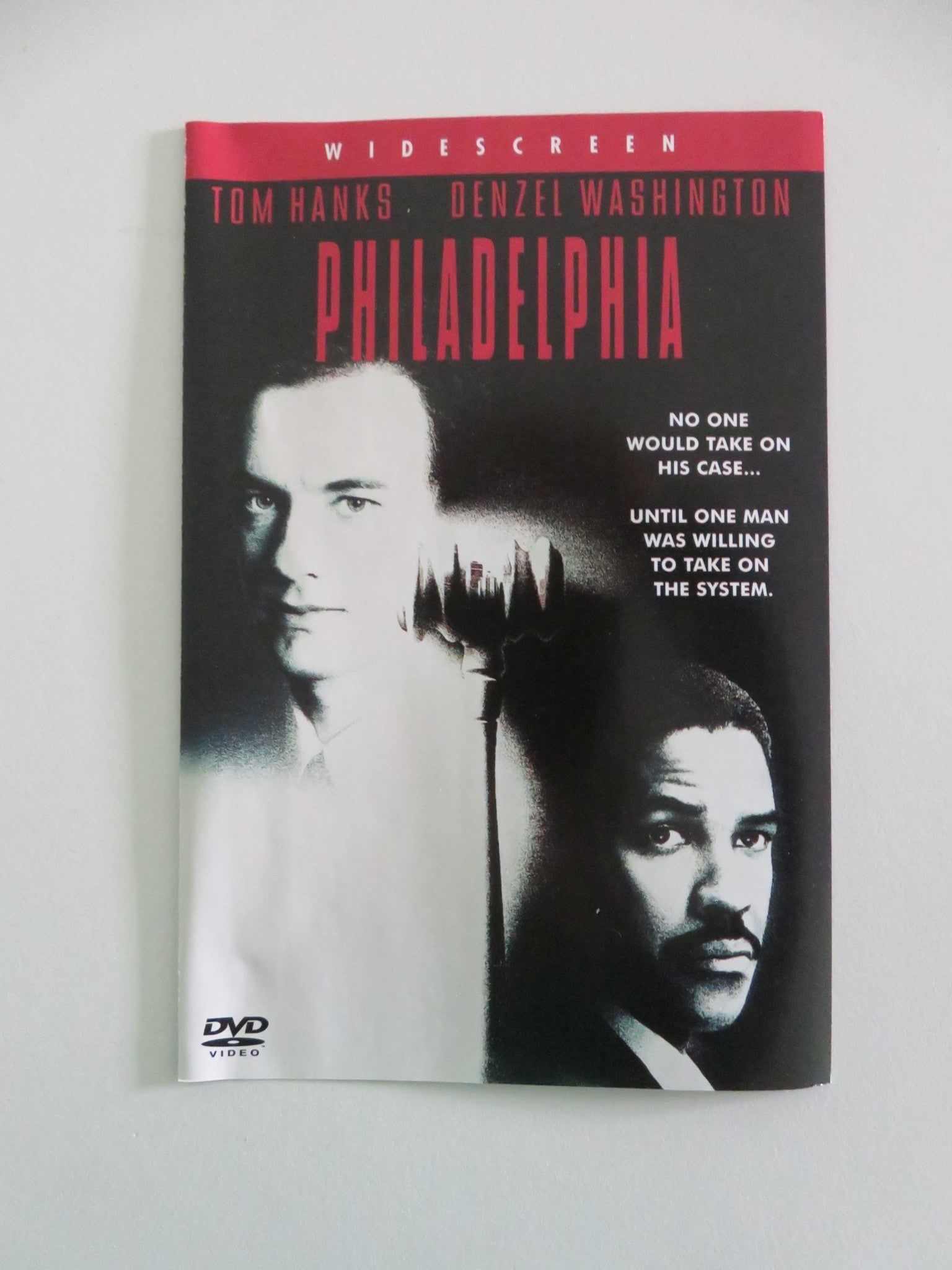 PHILADELPHIA (DVD) TOM HANKS DENZEL WASHINGTON 1993 REGION 2 Movie posters