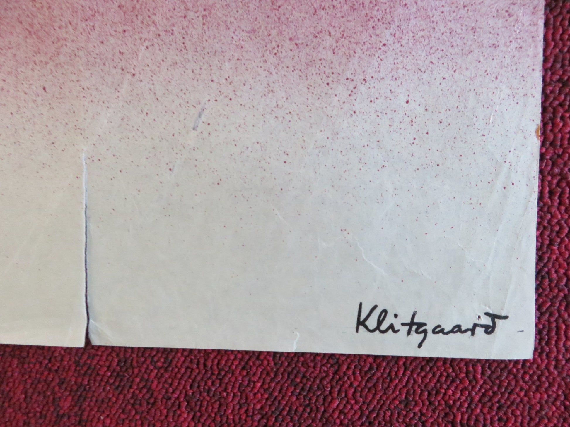 PHONE CALL FROM A STRANGER DANISH POSTER ROLLED SHELLEY WINTERS G. MERRILL 1953 Rendezvous Cinema Movie posters