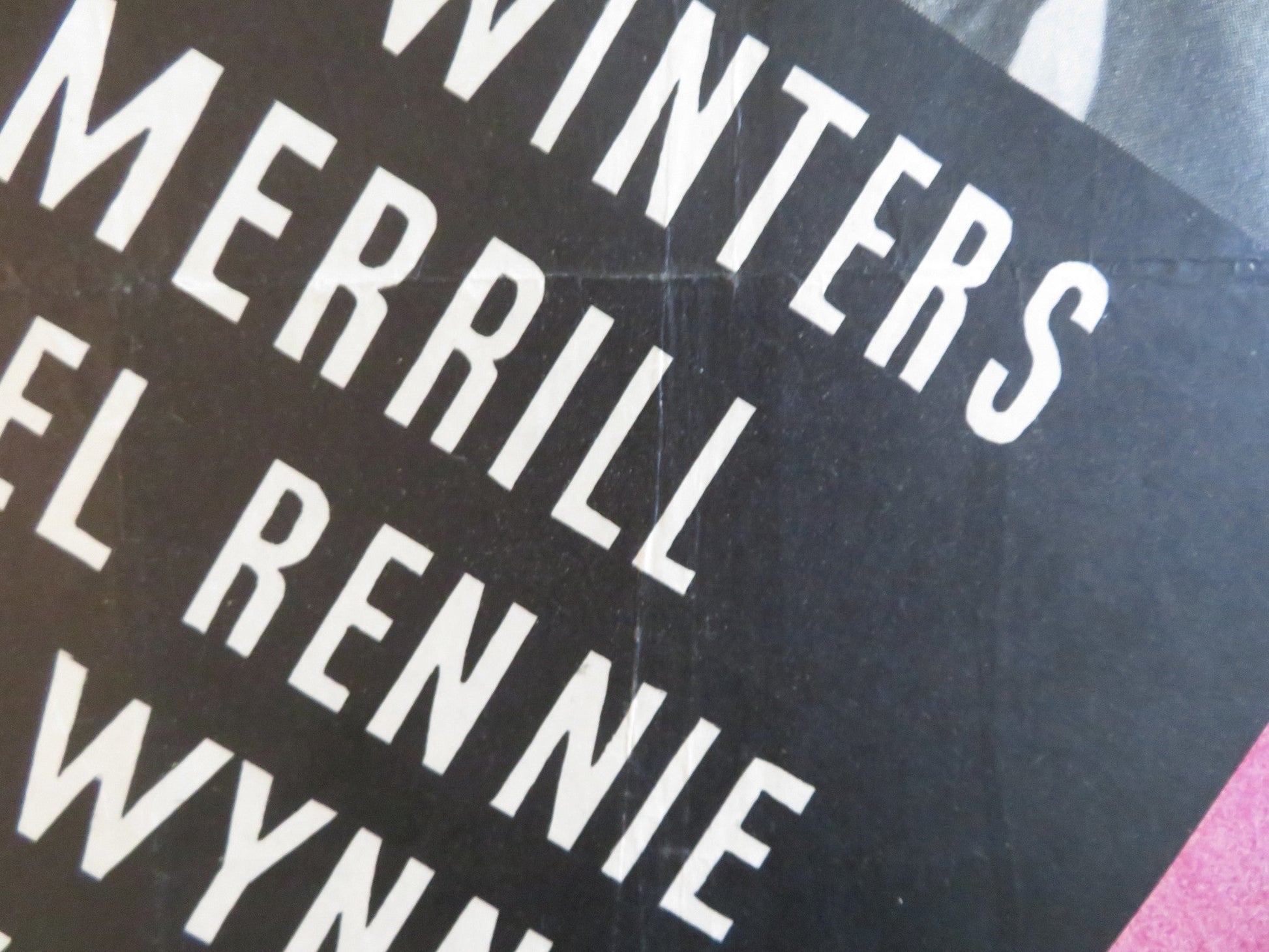 PHONE CALL FROM A STRANGER DANISH POSTER ROLLED SHELLEY WINTERS G. MERRILL 1953 Rendezvous Cinema Movie posters