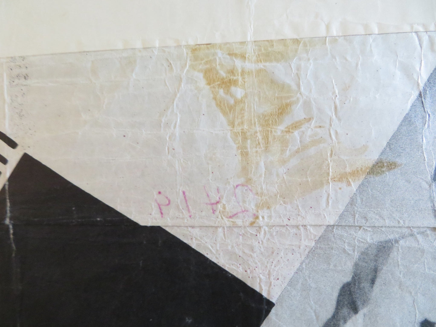 PHONE CALL FROM A STRANGER DANISH POSTER ROLLED SHELLEY WINTERS G. MERRILL 1953 Rendezvous Cinema Movie posters