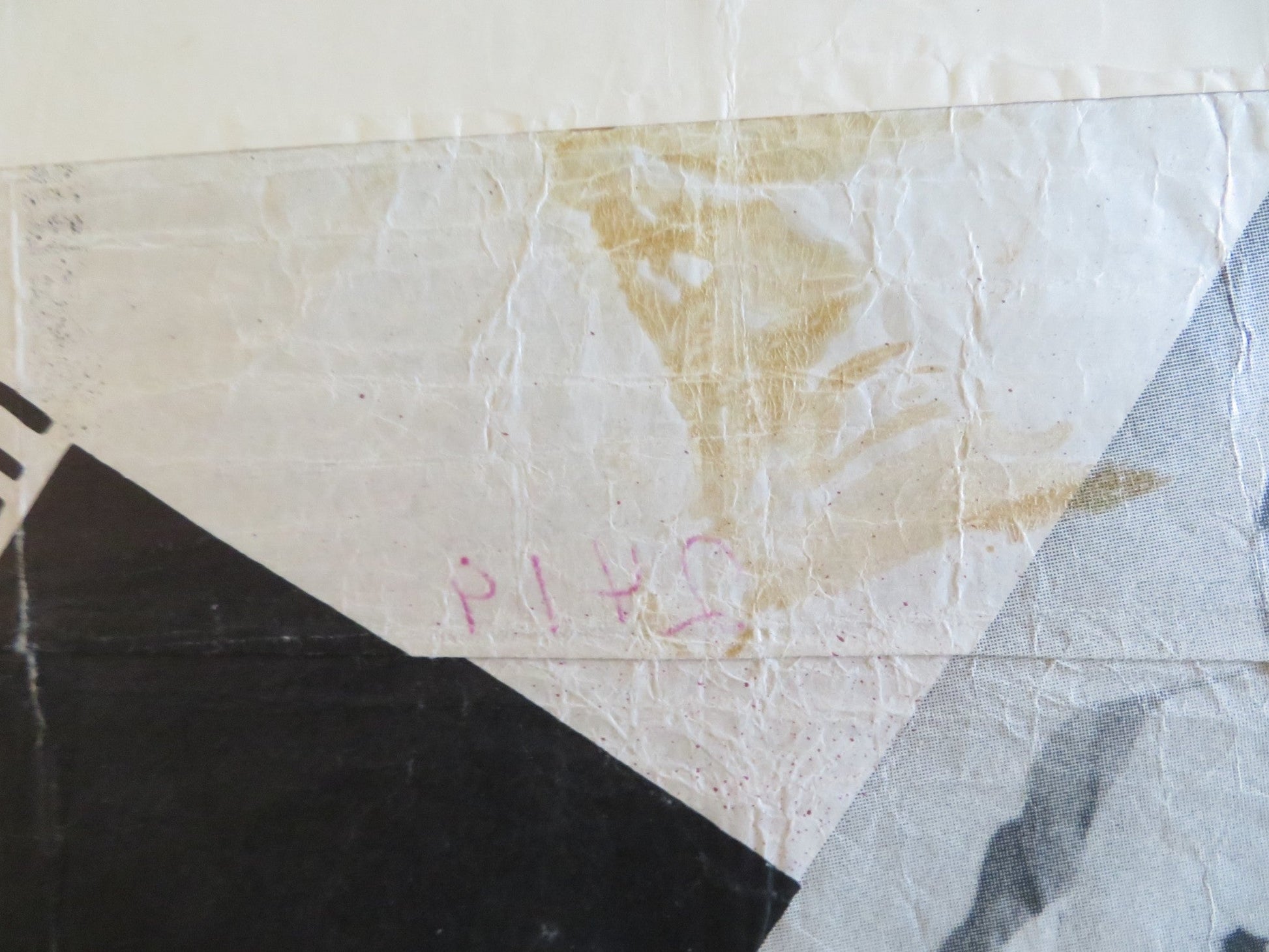 PHONE CALL FROM A STRANGER DANISH POSTER ROLLED SHELLEY WINTERS G. MERRILL 1953 Rendezvous Cinema Movie posters