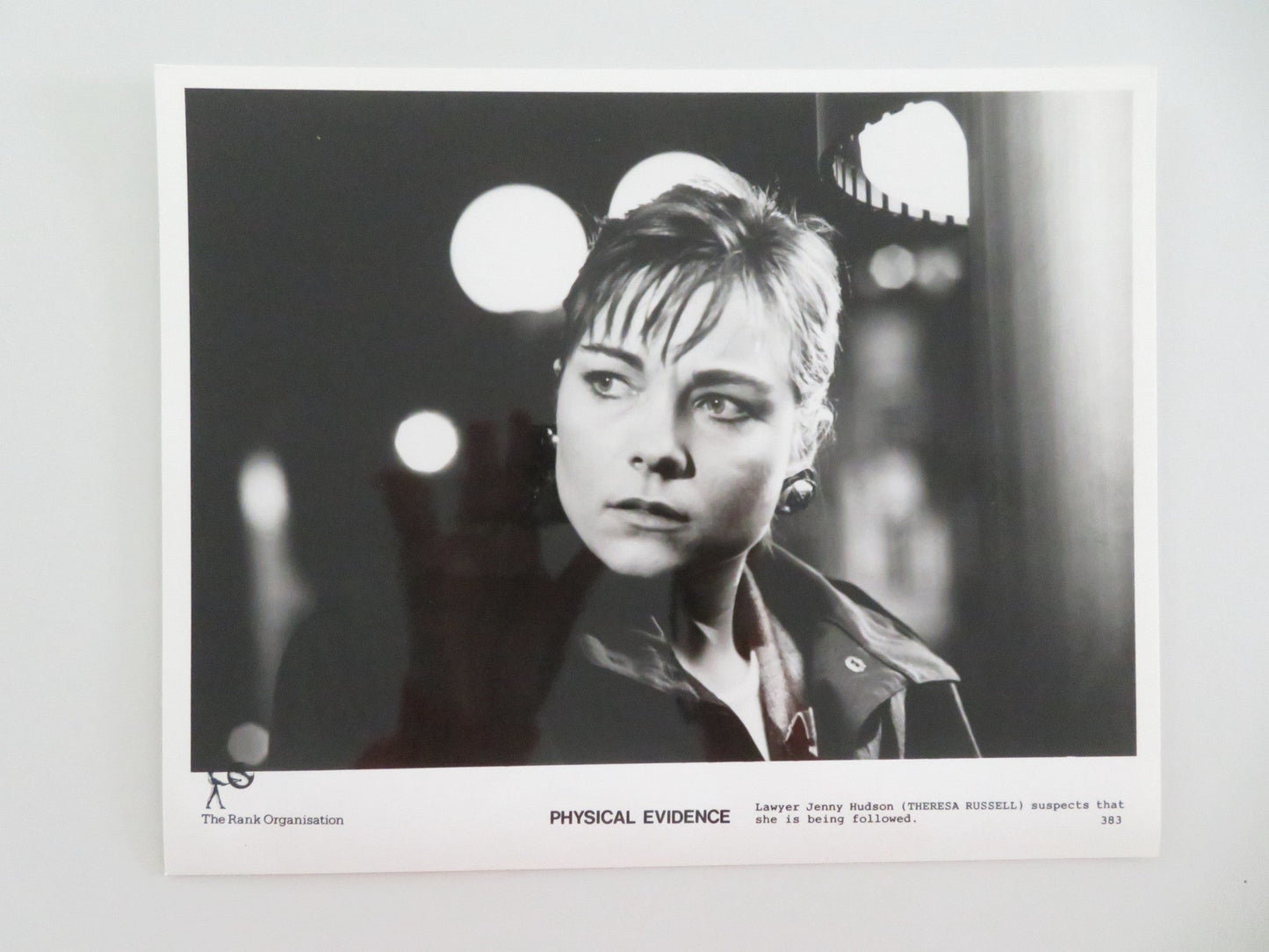 PHYSICAL EVIDENCE MOVIE STILL PHOTO LOT OF 7 BURT REYNOLDS THERESA RUSSELL 1989 Movie posters