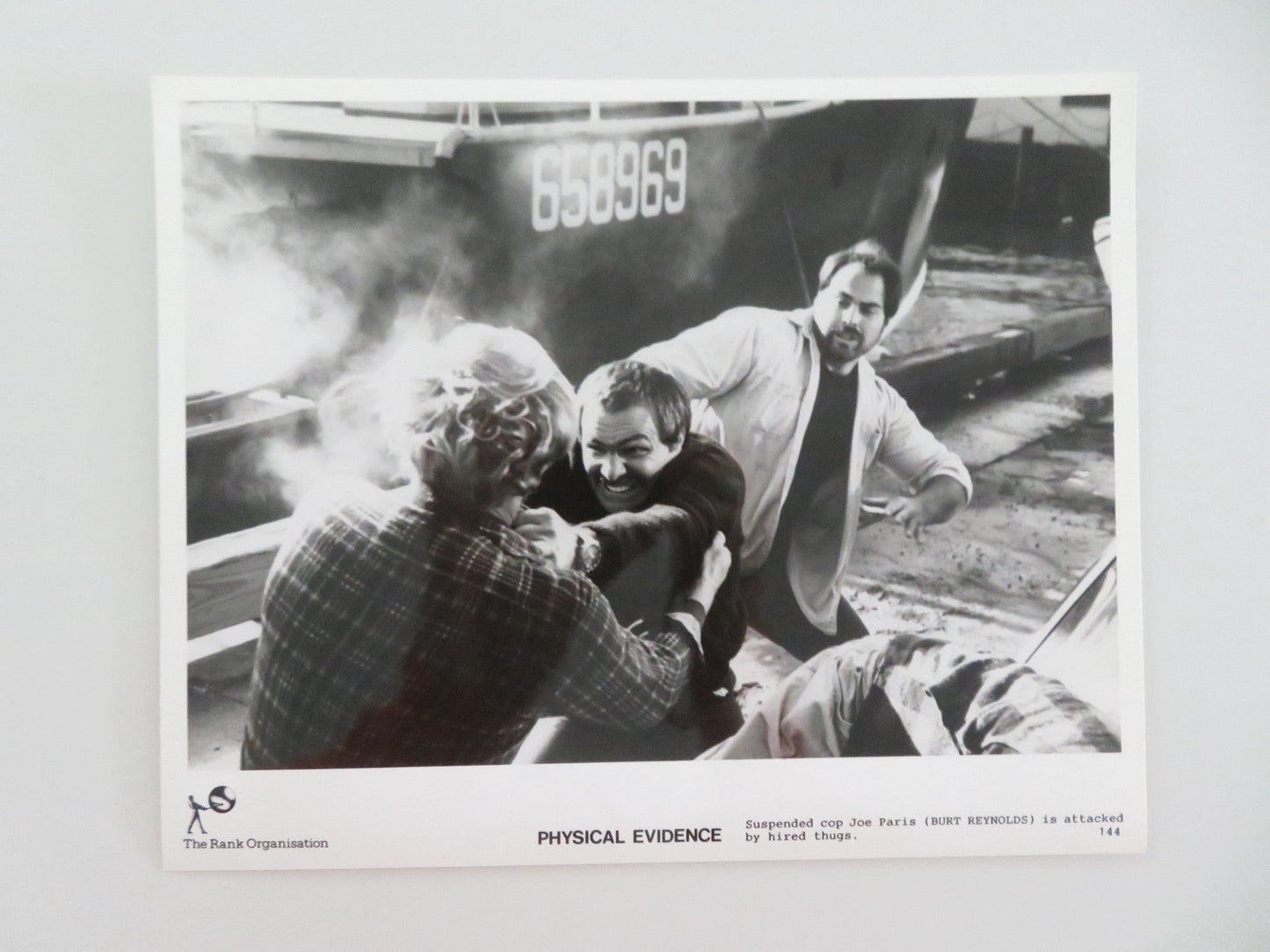 PHYSICAL EVIDENCE MOVIE STILL PHOTO LOT OF 7 BURT REYNOLDS THERESA RUSSELL 1989 Movie posters