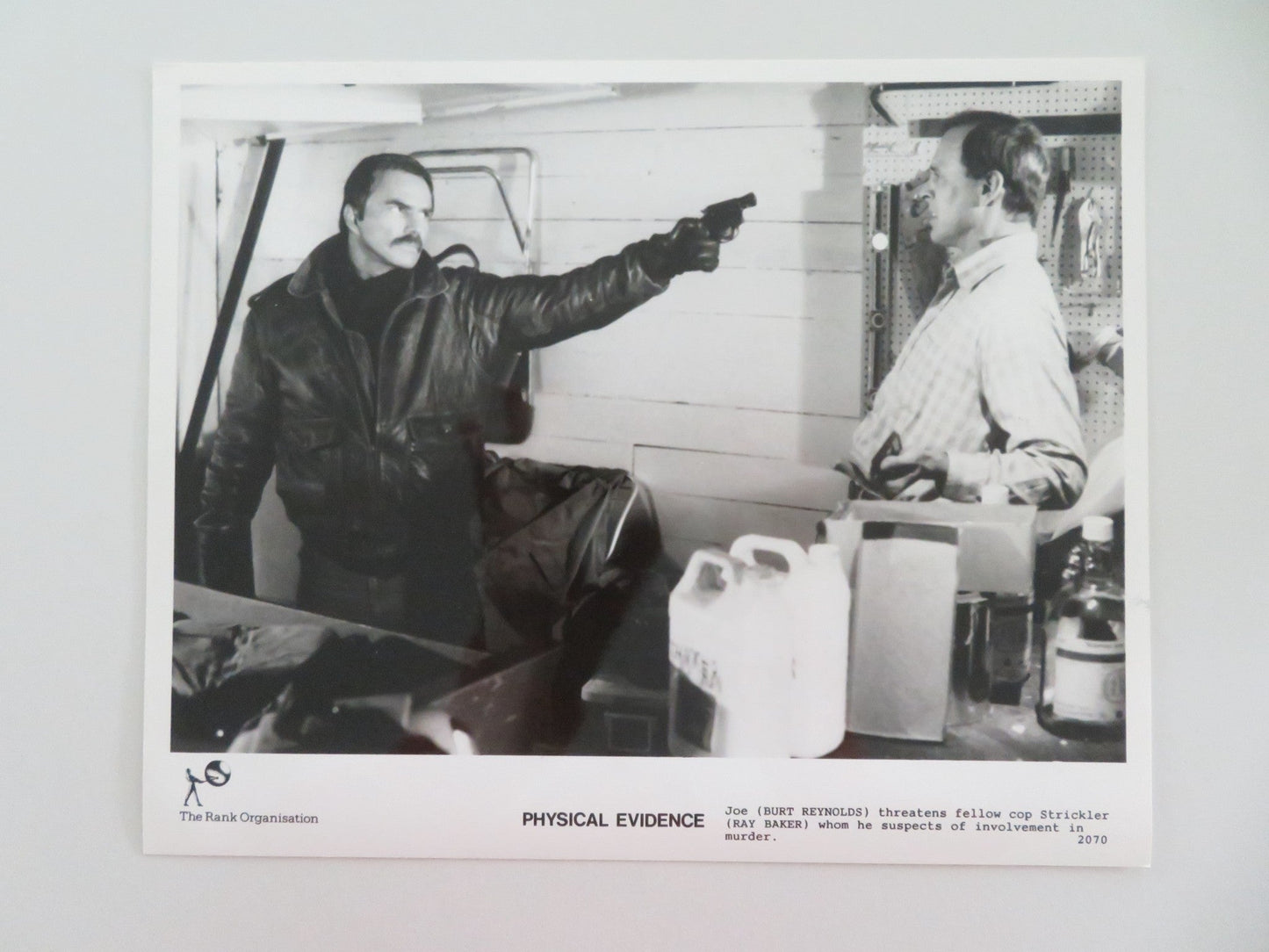 PHYSICAL EVIDENCE MOVIE STILL PHOTO LOT OF 7 BURT REYNOLDS THERESA RUSSELL 1989 Movie posters