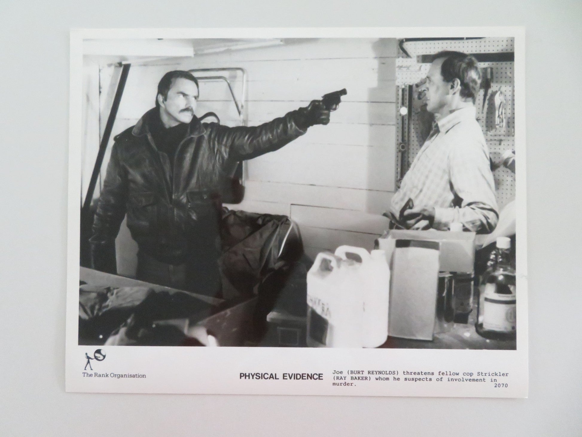 PHYSICAL EVIDENCE MOVIE STILL PHOTO LOT OF 7 BURT REYNOLDS THERESA RUSSELL 1989 Movie posters