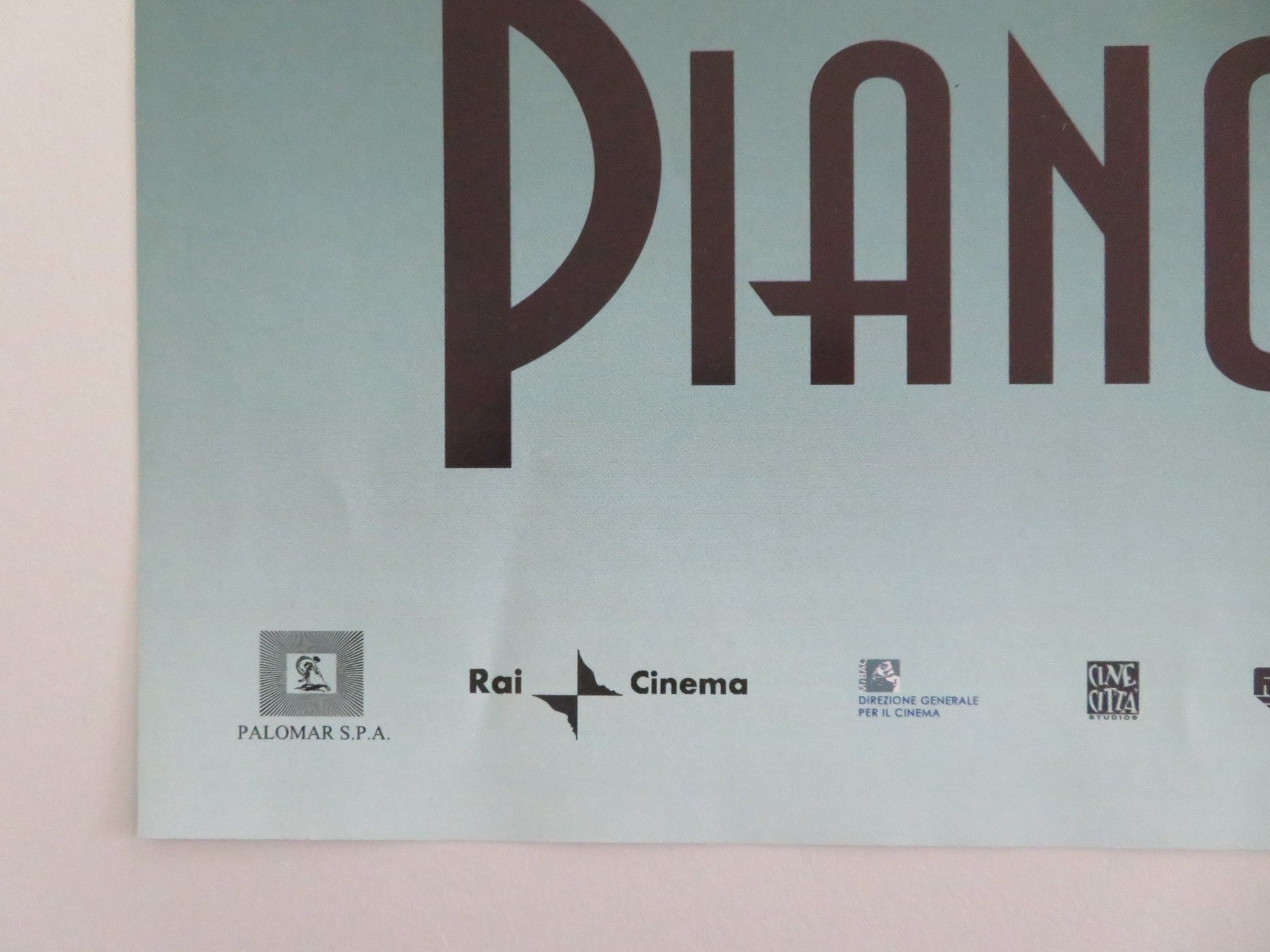 Piano, Solo Italian Fotobusta Poster Kim Rossi Stuart Jasmine Trinca 2007 Movie posters