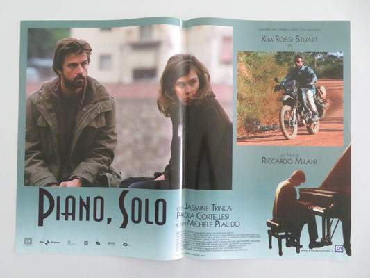 Piano, Solo Italian Fotobusta Poster Kim Rossi Stuart Jasmine Trinca 2007 Movie posters